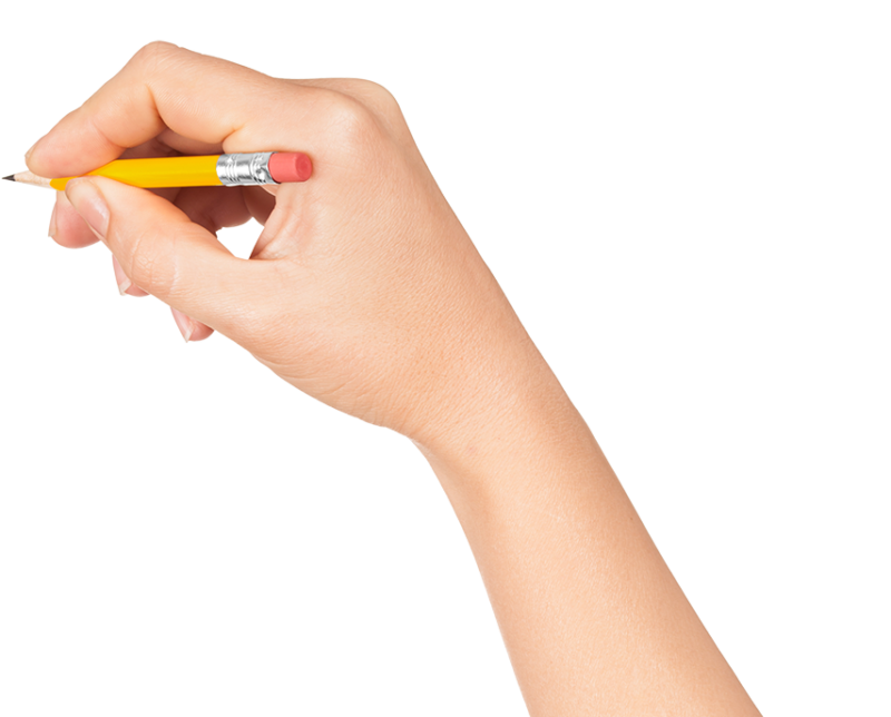 Карандаш и ручка стоят 10 рублей. Женская рука с ручкой. Рука с кисточкой. Пишущая рука с кистью. Ручка и карандаш на белом фоне.
